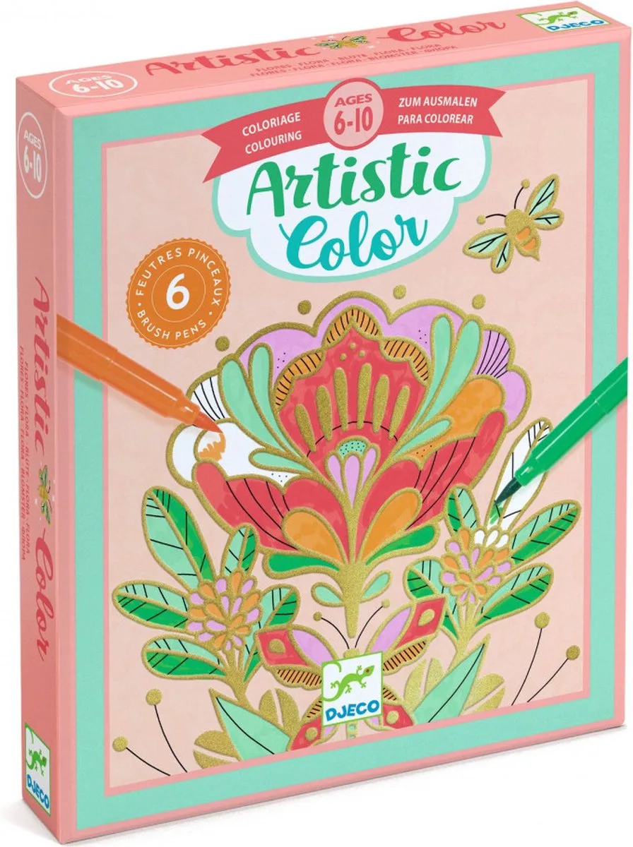 artistic color Flora van Djeco in Meerkleurig – productfoto
