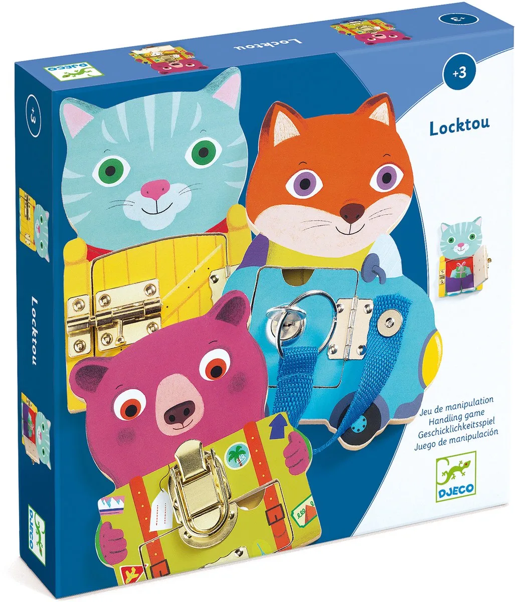 Behendigheidsspel Locktou de Djeco en Multicolore – photo du produit
