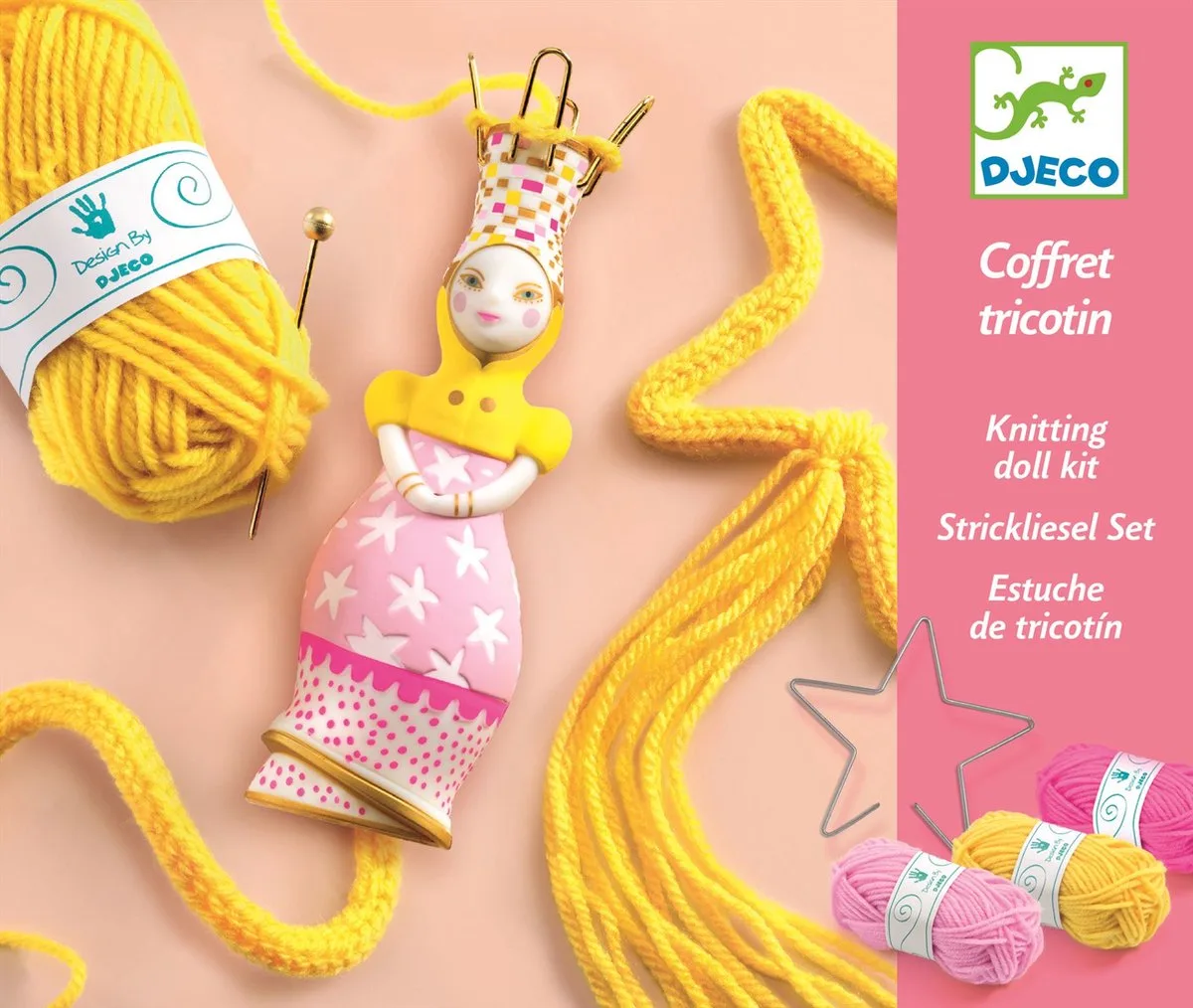 breien & pompons French knitting - Princess von Djeco in Mehrfarbig – Produktfoto