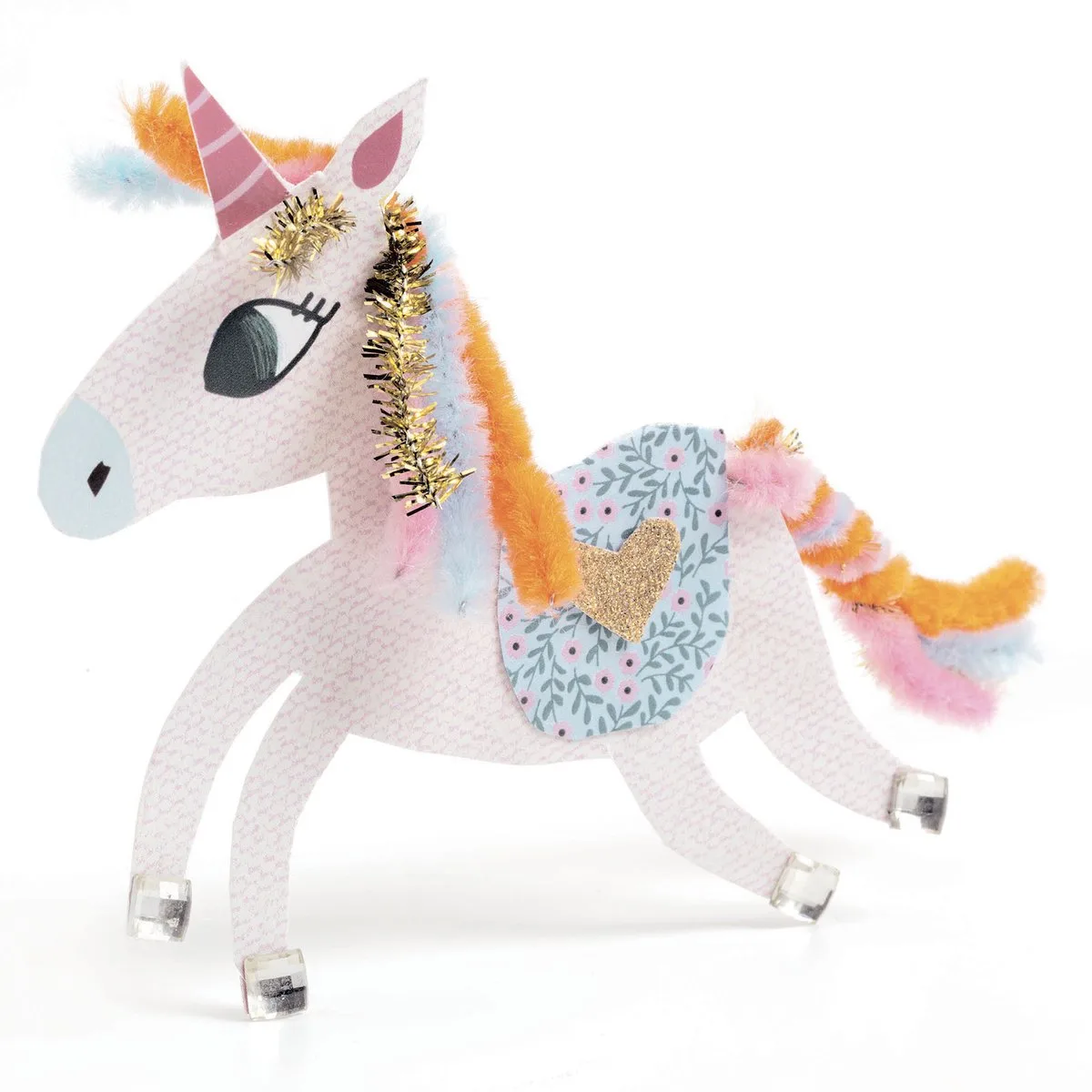 creatief papier knutseldoos Creativity kit FSC MIX. by Djeco in Multicolour – product photo