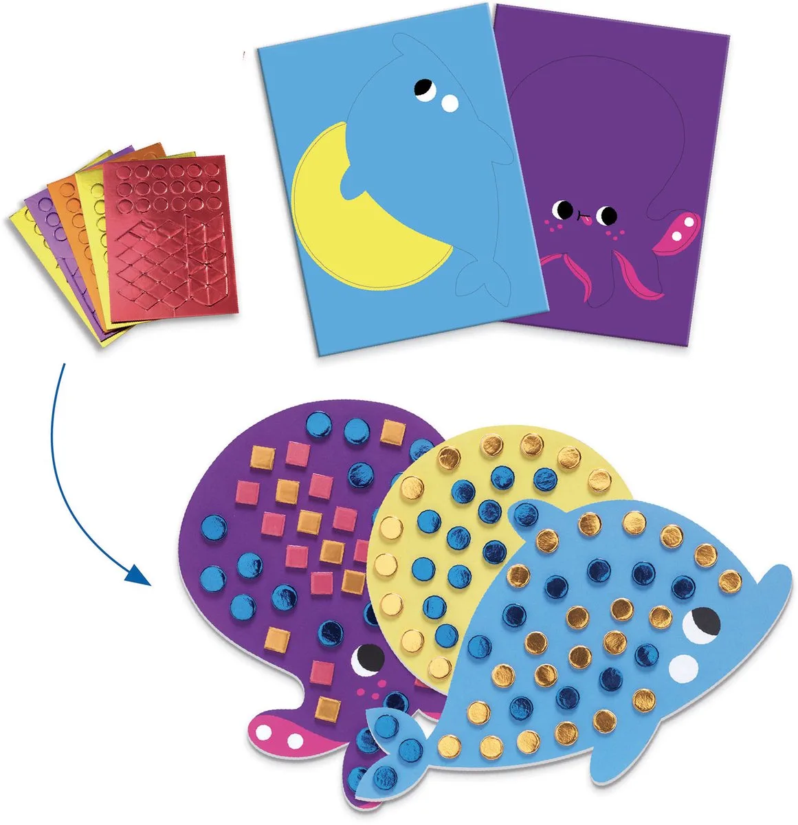 Creatieve activiteitenset de Djeco en Multicolore – photo du produit