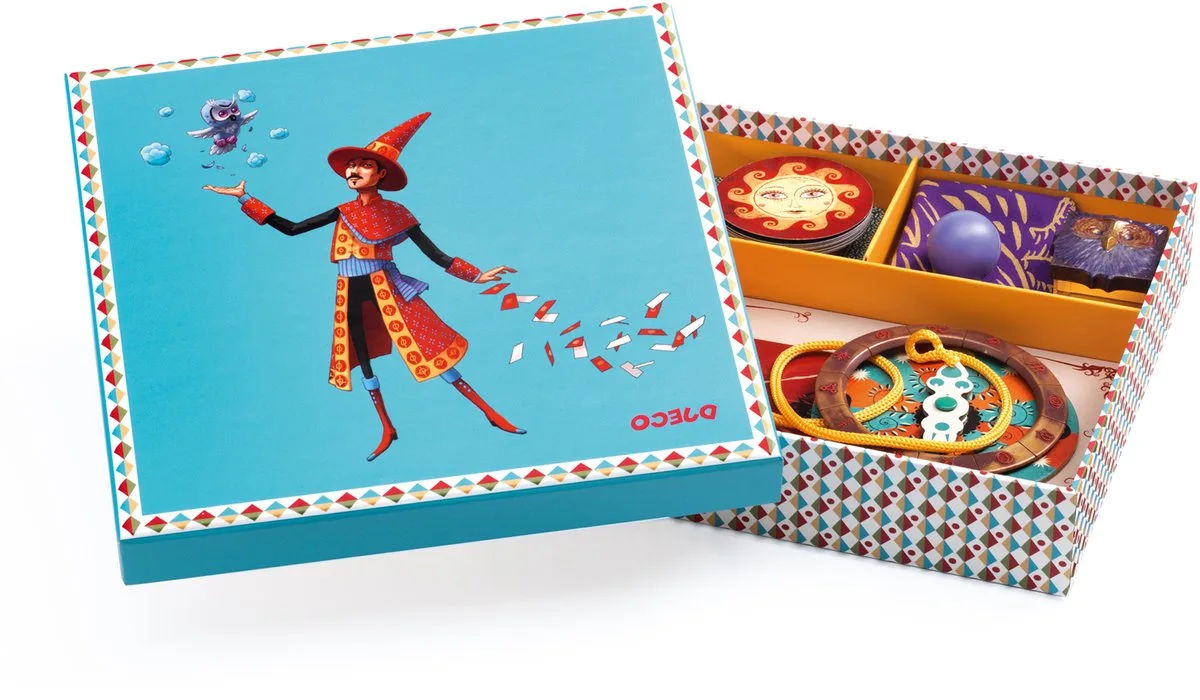 DJ09965 - Toverdoos - Magic Mirabile magus van Djeco in Meerkleurig – productfoto