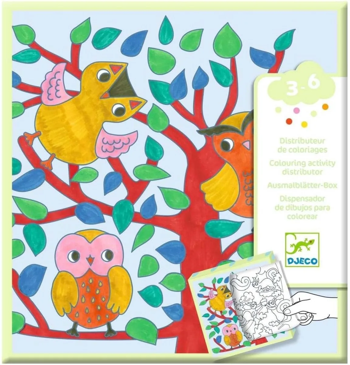 DJECO 5400052, Jongen/meisje, Kleurset de Djeco en Multicolore – photo du produit