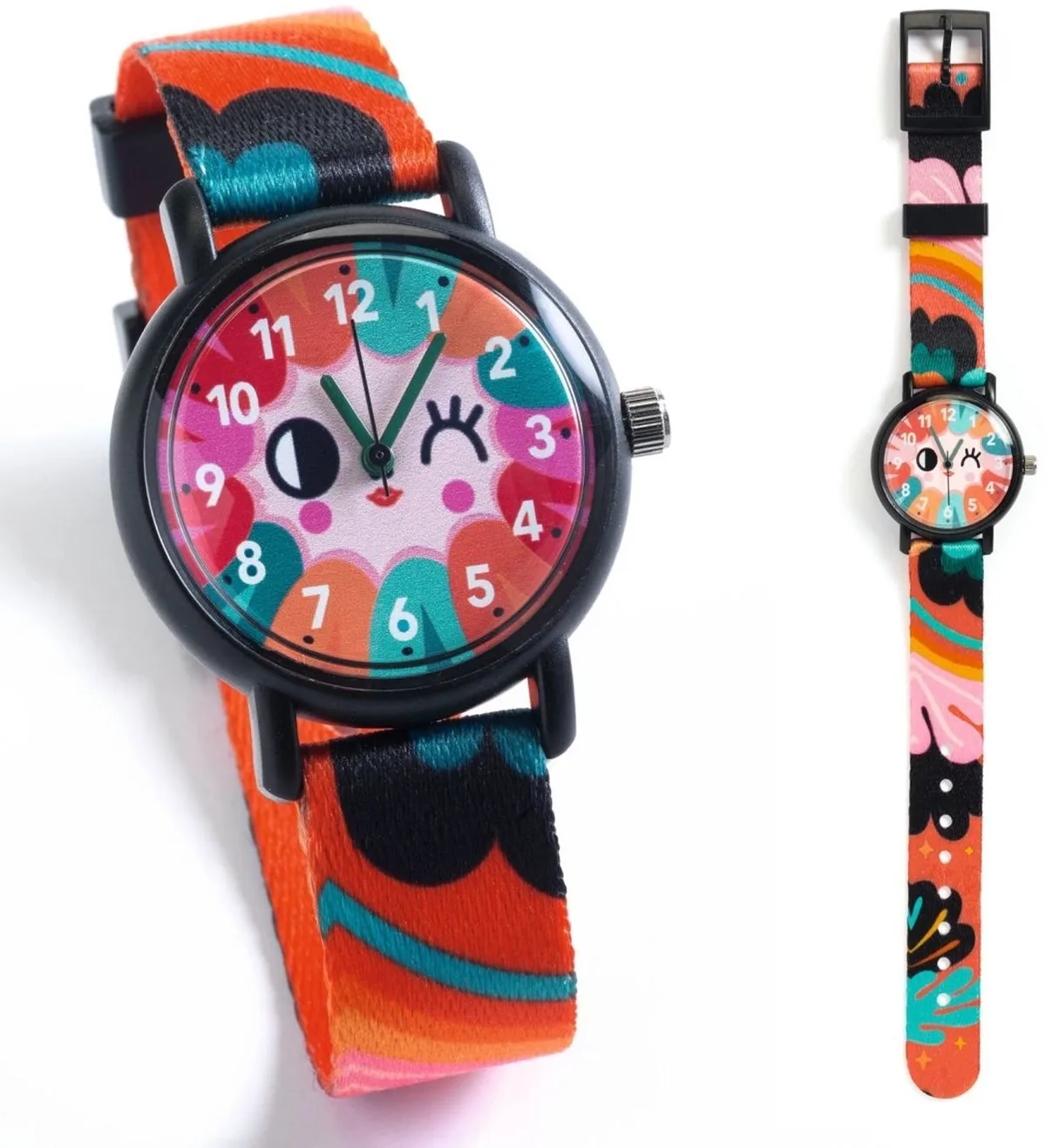 horloges voor kinderen Pop från Djeco i Flerfärgad – produktbild