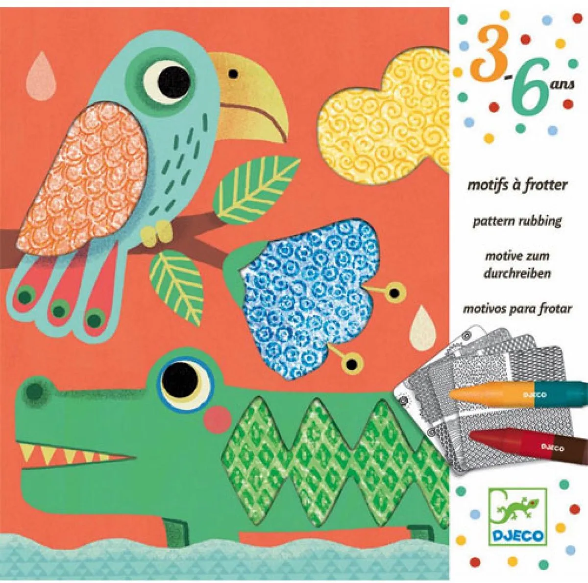 kleuren Magali’s Friends de Djeco en Multicolore – photo du produit