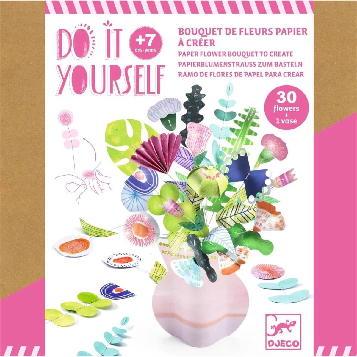 knutselset Delicate von Djeco in Mehrfarbig – Produktfoto