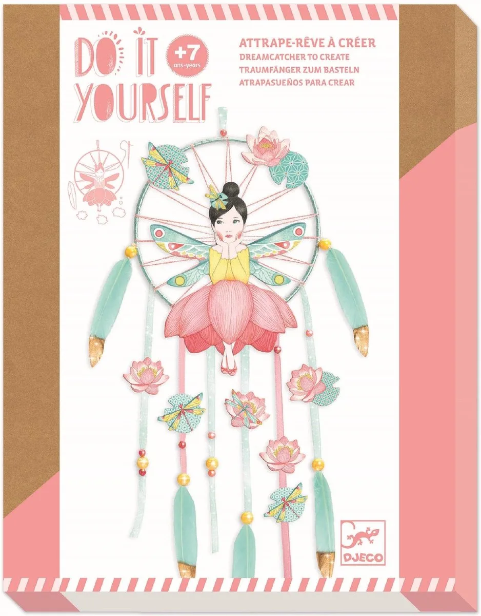knutselset Lotus Fairy de Djeco en Multicolore – photo du produit