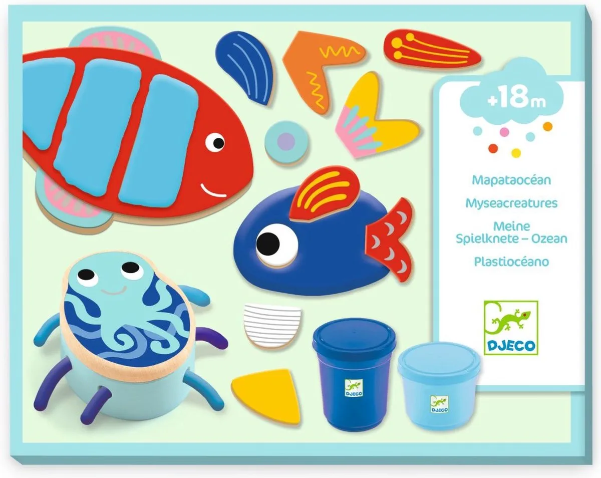 Plasticine - oceaan by Djeco in Multicolour – product photo