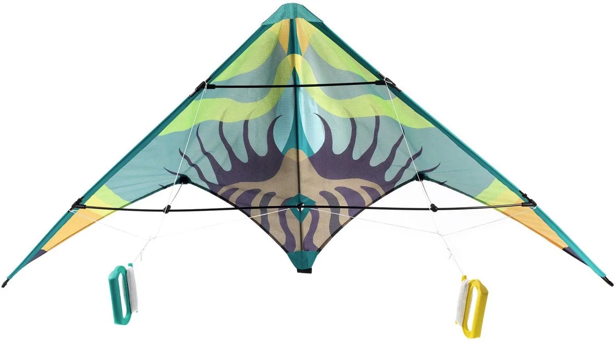 vlieger Green Wave - bestuurbare acrobatische vlieger voor kinderen. de Djeco en Multicolore – photo du produit