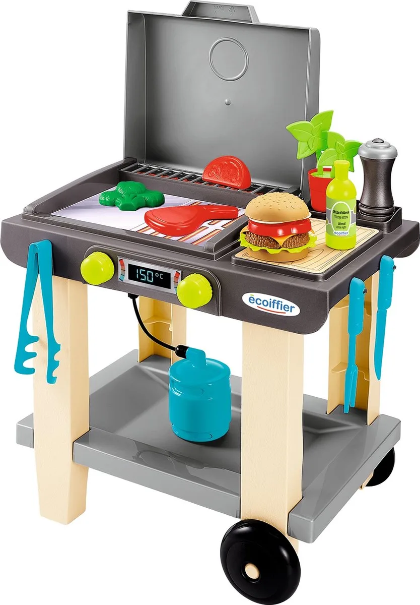 Grill mZubehr 59cm von Écoiffier in Grau – Produktfoto