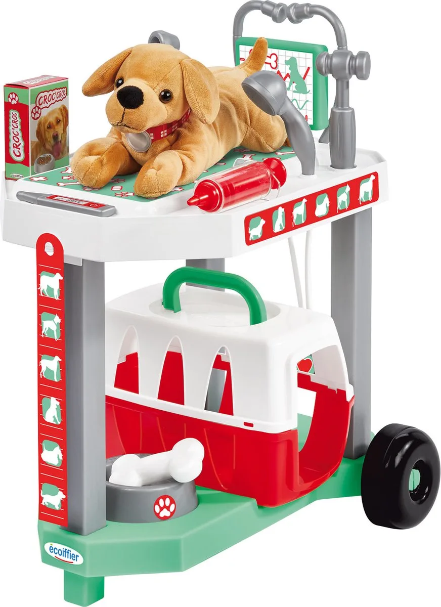 Veterinary Clinic von Écoiffier in Rot – Produktfoto