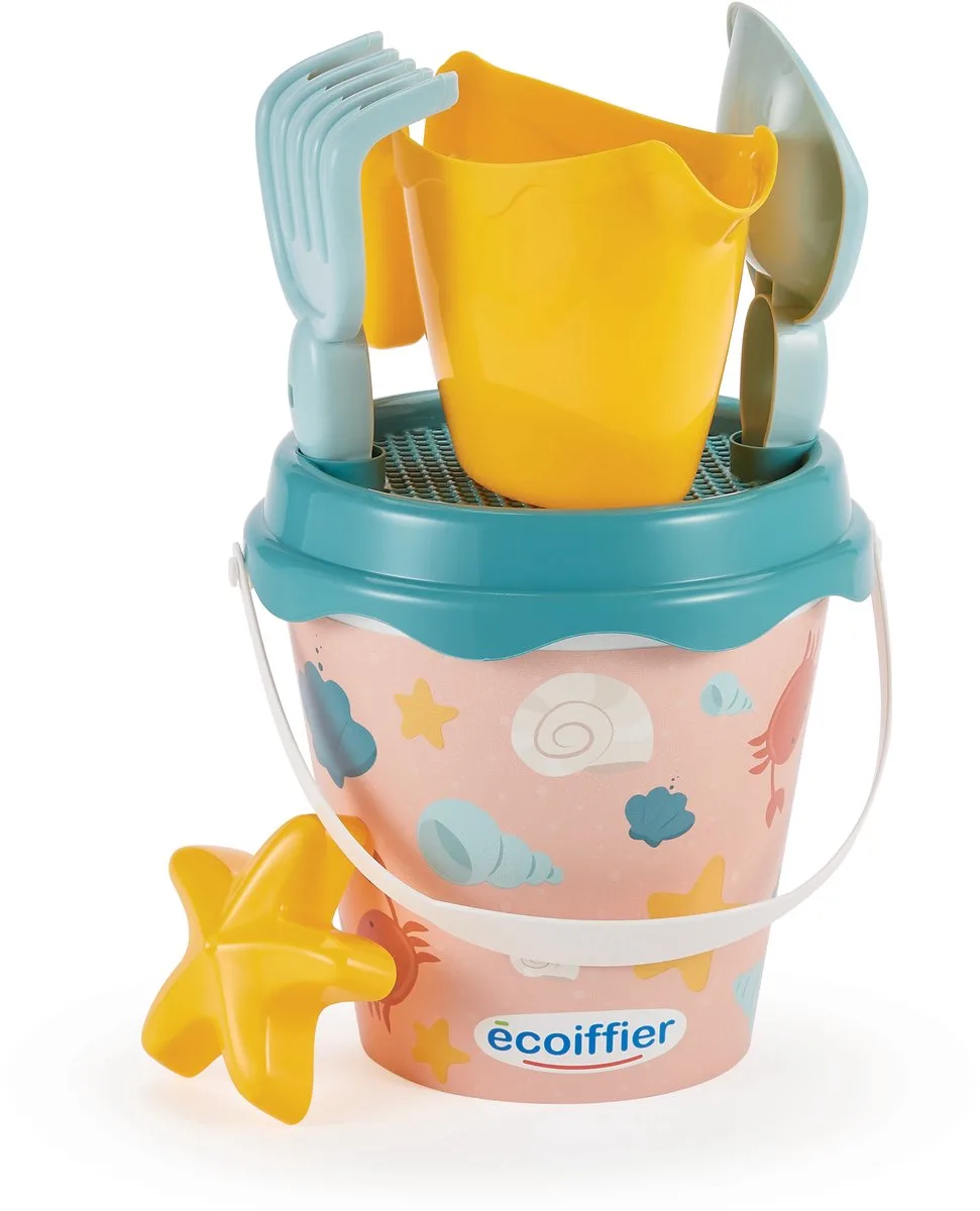 Ocean bucket set 6 pieces von Écoiffier in Mehrfarbig – Produktfoto
