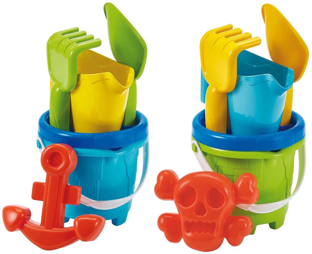 Pirate Bucket Set with Accessories 6pcs von Écoiffier in Mehrfarbig – Produktfoto