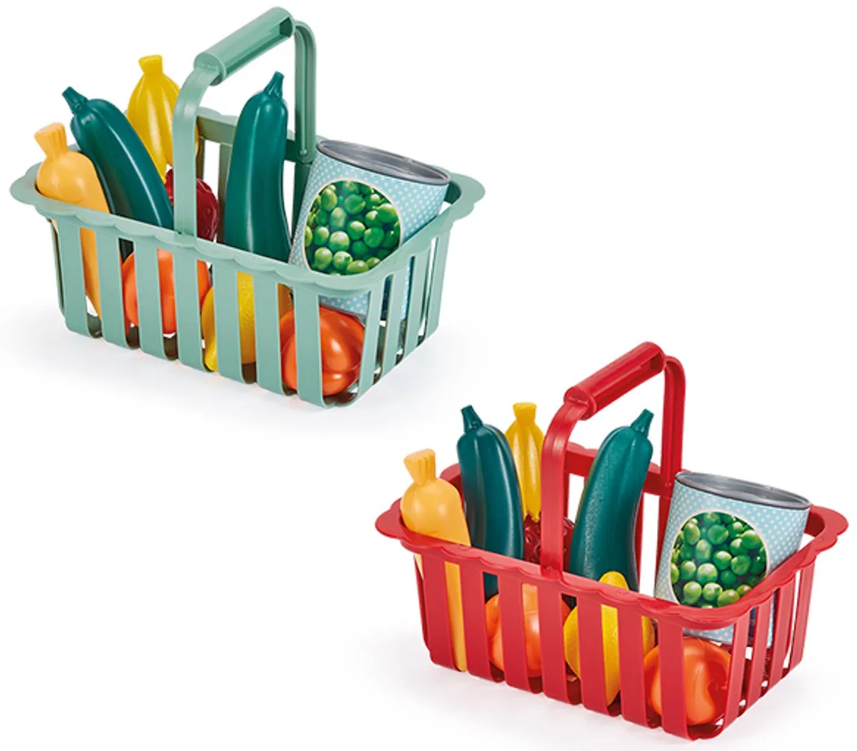 Groente- en Fruitmand - 21,5cm van Écoiffier in Meerkleurig – productfoto
