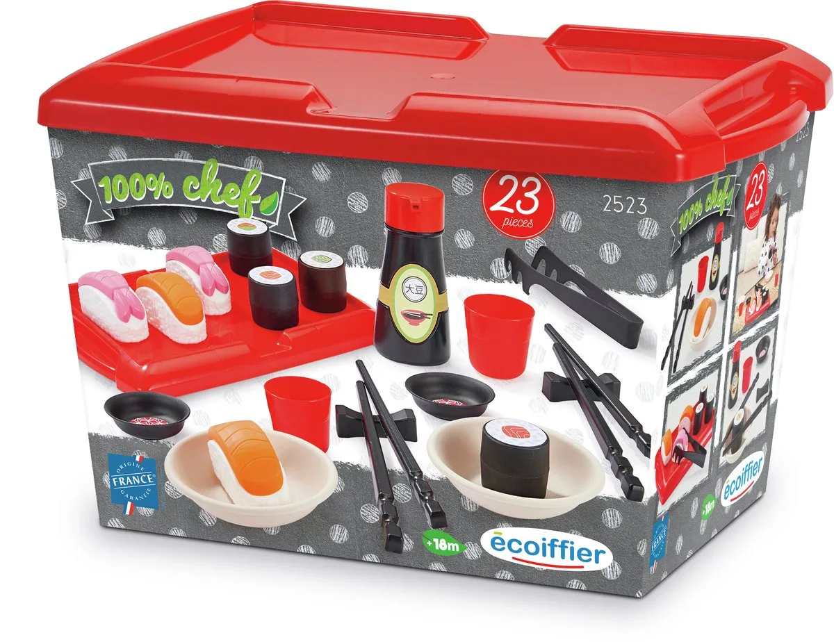 Sushi Box von Écoiffier in Mehrfarbig – Produktfoto