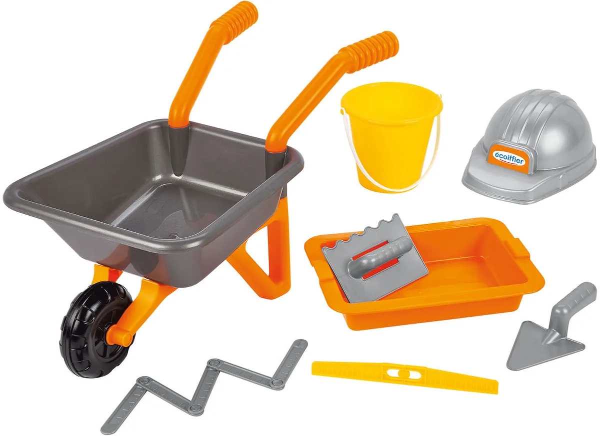 Wheelbarrow with Masonry Set von Écoiffier in Mehrfarbig – Produktfoto