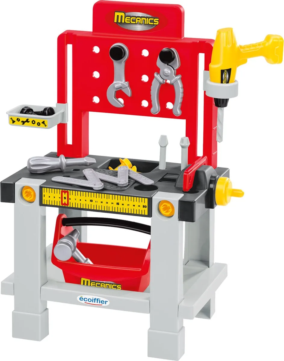 Mecanics Werkbank met Gereedschap by Écoiffier in Grey – product photo
