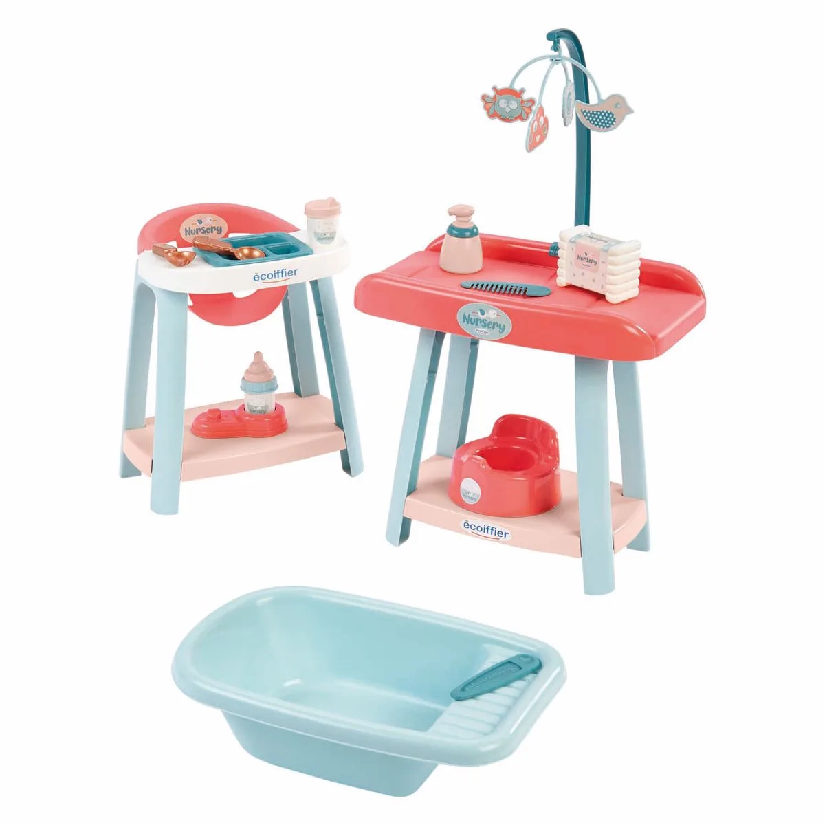 Nursery Babykamerset 3-in-1 von Écoiffier in Mehrfarbig – Produktfoto