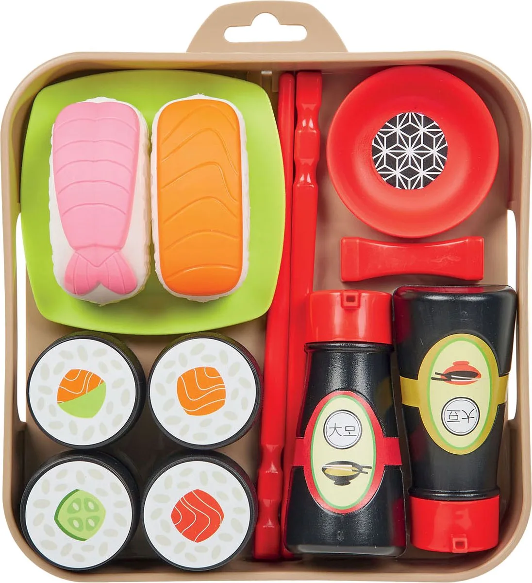 Speeleten Sushi Speelset - 14dlg. fra Écoiffier i Flerfarvet – produktbillede