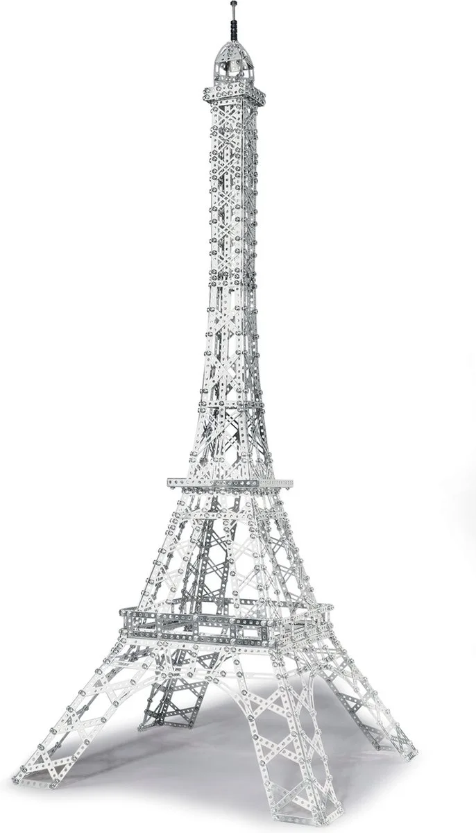 Bouwdoos – Eiffeltoren Deluxe 125 cm – 2300-delig – Metalen Bouwpakket met Gereedschap – Constructiespeelgoed – Vanaf 8 Jaar från Eitech i Eiffeltoren Deluxe 125 cm – 2300-delig – produktbild