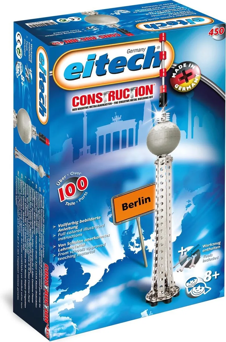 Constructie - Bouwdoos - Televisietoren Berlijn de Eitech en Multi Colour – photo du produit
