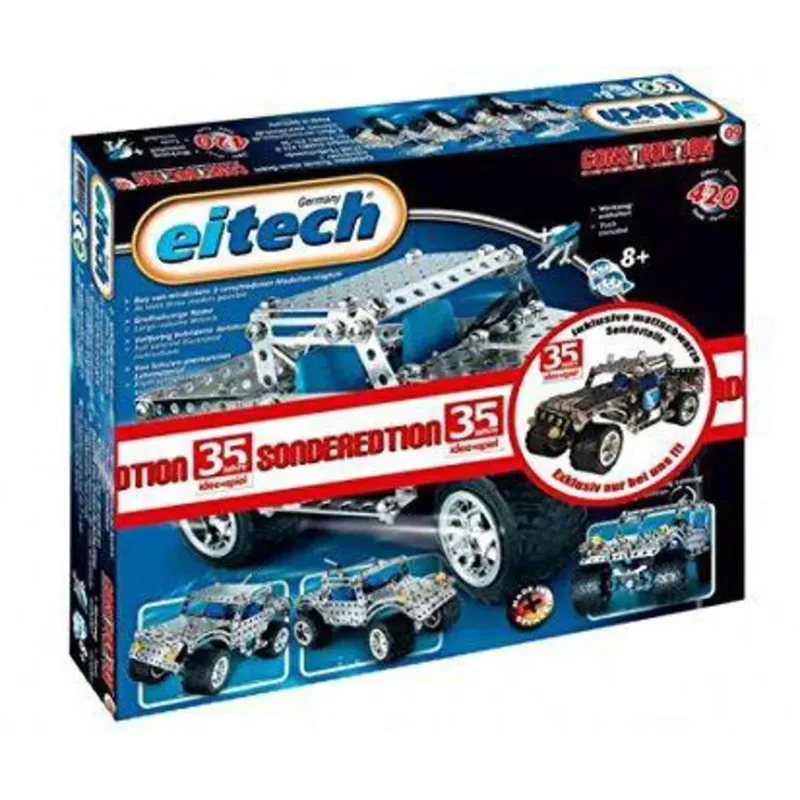 Metallbaukasten Highway Patrol, 420 Teile van Eitech – productfoto