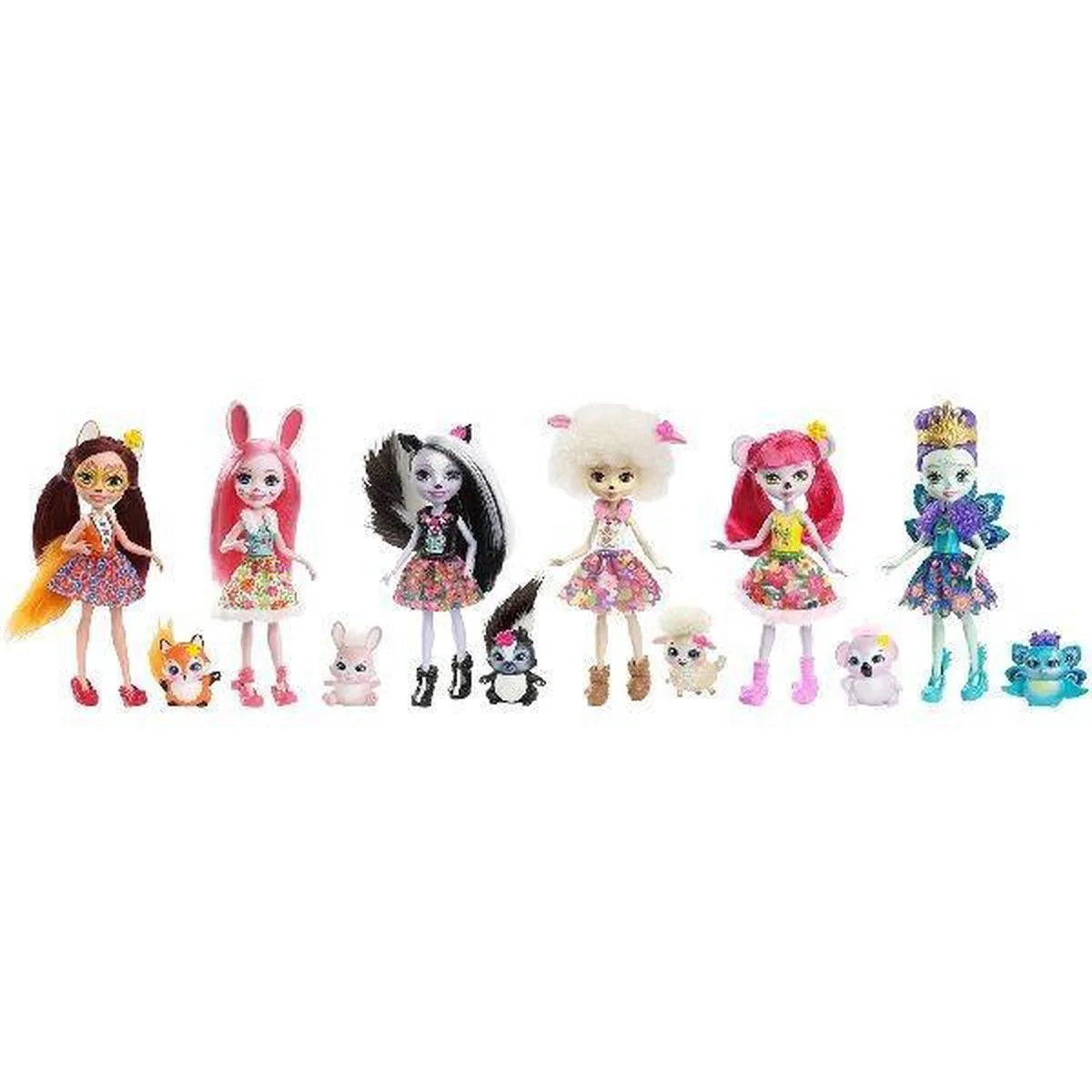 Bree Konijn & Twist - Speelfiguur van Enchantimals in Meerkleurig – productfoto