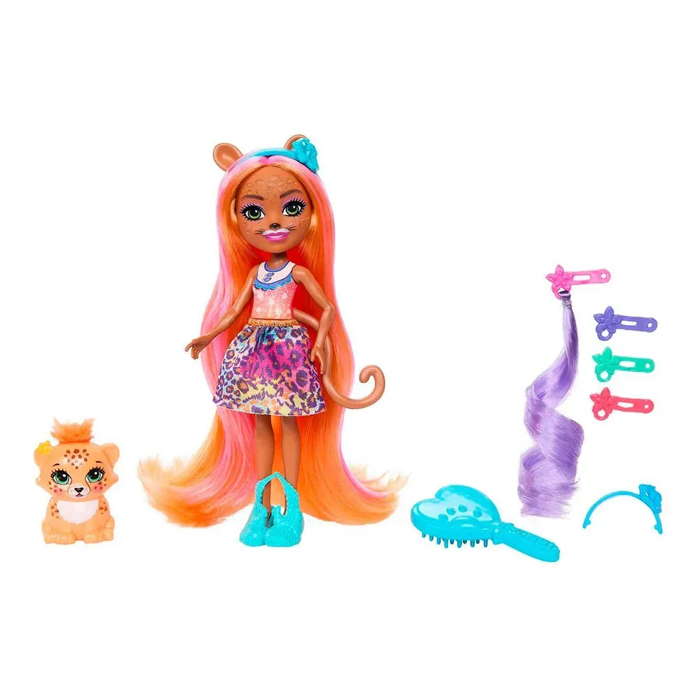 Glam Galam Gepard-dukke fra Enchantimals – produktbillede