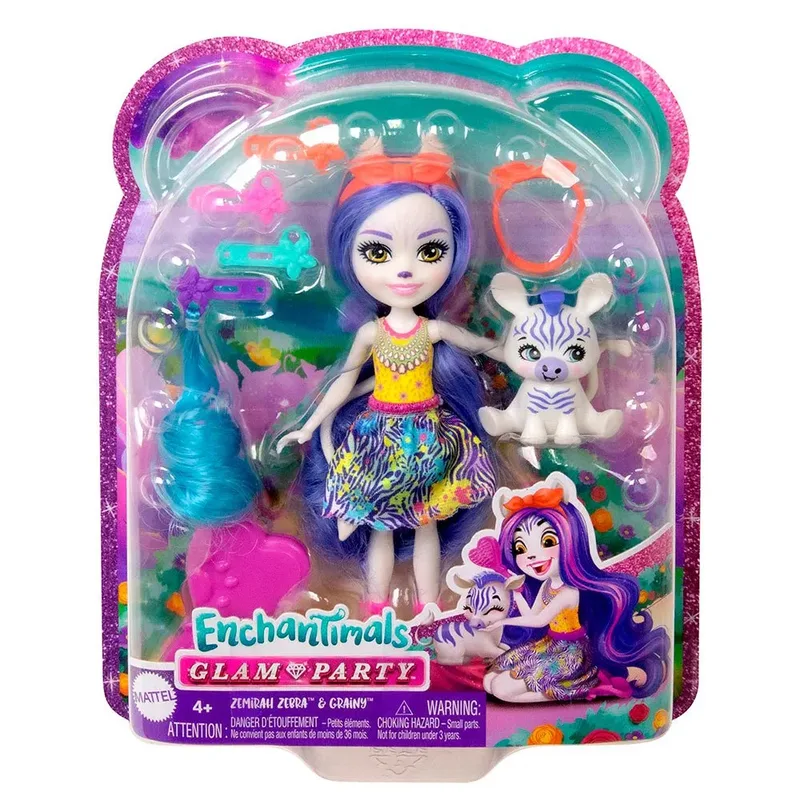 Glam Party Zebrapop by Enchantimals – product photo