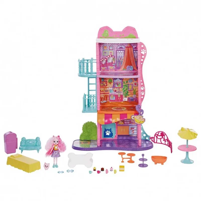 Stad Tails Palmer Pomeranian Appartement Pop från Enchantimals – produktbild