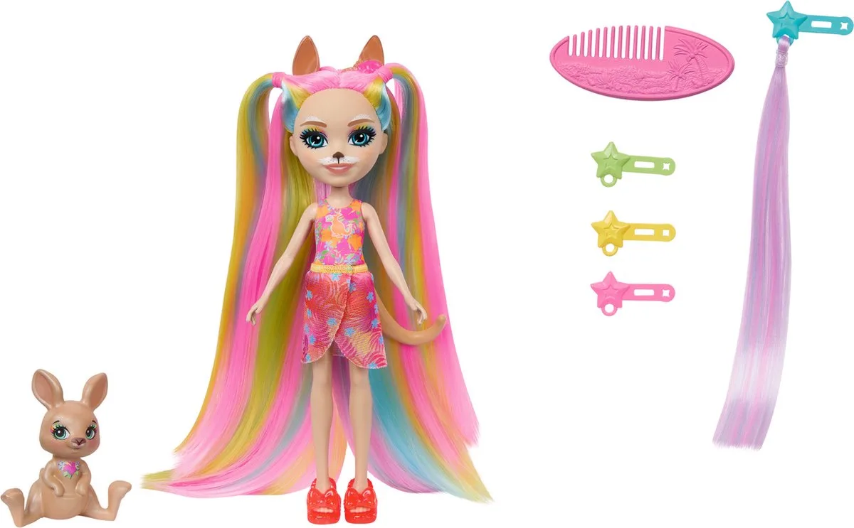 Sunshine Beach ZON EN STRAND Katrice Kangoeroe en Hop by Enchantimals in Multicolour – product photo