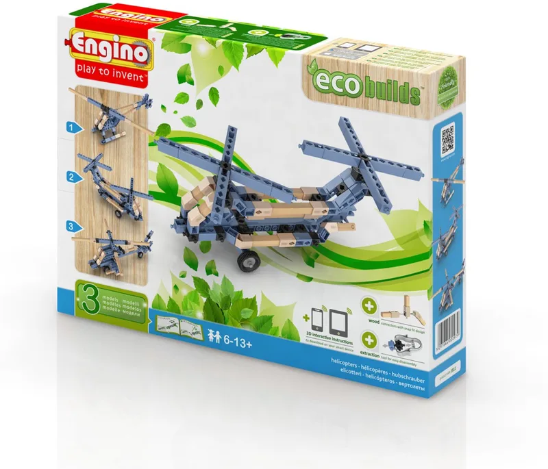 Helikopters de Engino en Blauw – photo du produit