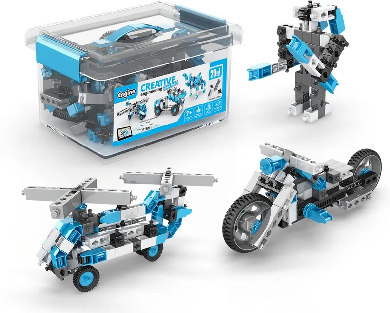 Maker Master 20 Modellen de Engino en Multi – photo du produit