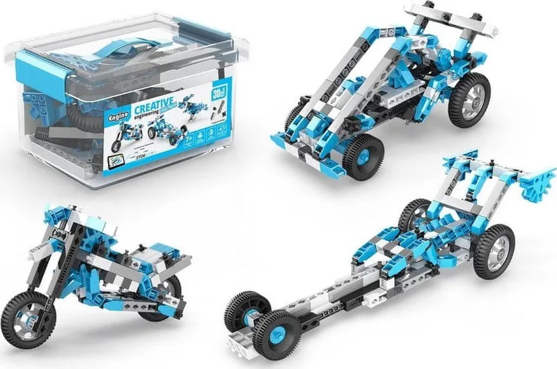 Maker Master - 30 Modellen - STEM-speelgoed vanaf 7 jaar by Engino in Multi – product photo