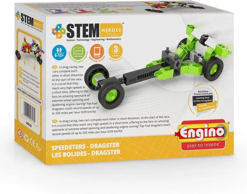 Neotilus ENSH32 bouwspeelgoed by Engino in Green – product photo