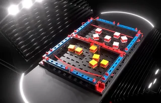 Advanced Slide Battle Konstruktions-Spielset, (102 St) by fischertechnik in Multicolour – product photo 2 of 5