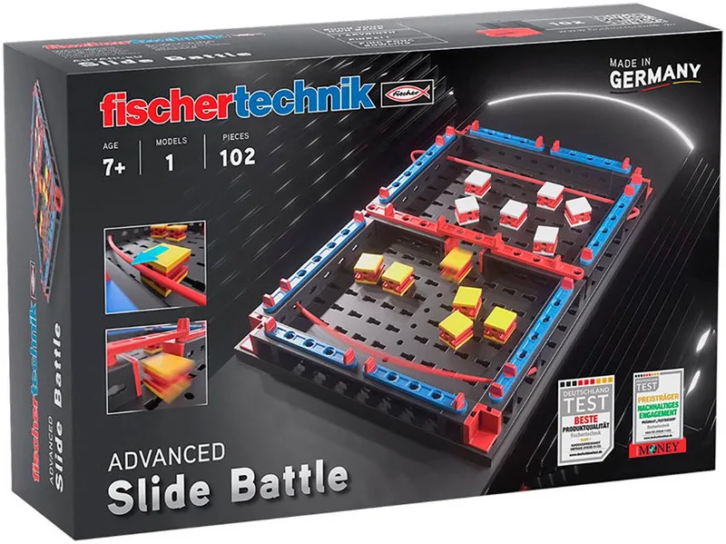 Advanced Slide Battle Konstruktions-Spielset, (102 St) by fischertechnik in Multicolour – product photo 1 of 5
