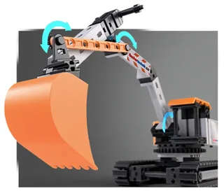 Bagger, Konstruktionsspielzeug von fischertechnik – Produktfoto 3 von 3