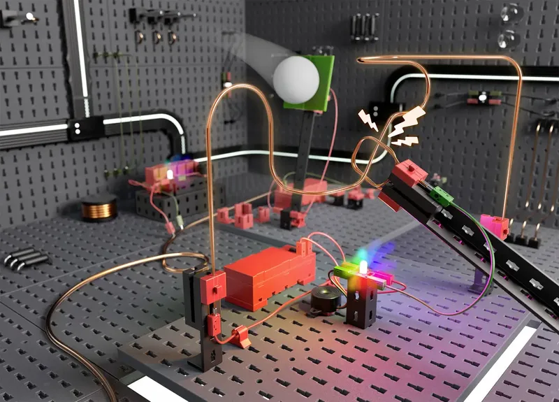 fischertechnik 571905 E-Tec Kit à assembler à partir de 8 ans de fischertechnik – photo du produit 2 sur 2