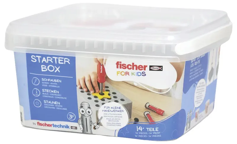 fischer for kids - Starter-Box, Konstruktionsspielzeug by fischertechnik – product photo 2 of 2