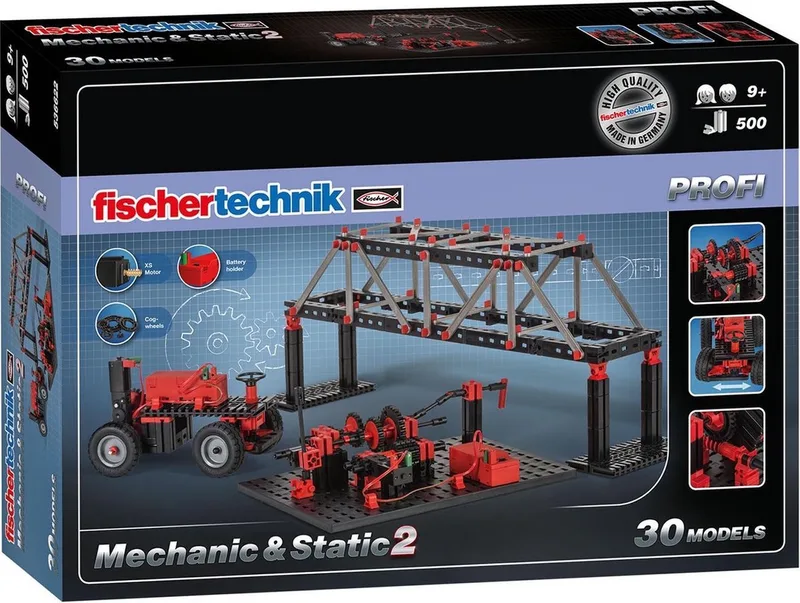 fischertechnik 536622 PROFI Mechanic & Static 2 Bouwpakket Vanaf 9 jaar by fischertechnik in Multi – product photo