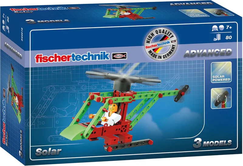 fischertechnik 544616 ADVANCED Solar Helikopter by fischertechnik in Multicolor – product photo