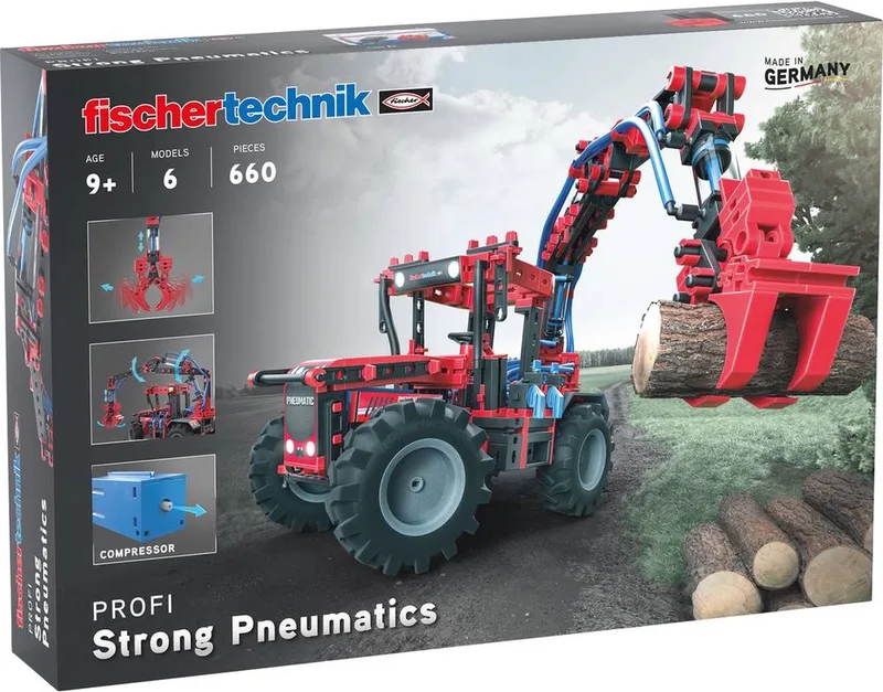 fischertechnik 559876 Strong Pneumatics Bouwpakket Vanaf 9 jaar fra fischertechnik i Kleurloos – produktbillede