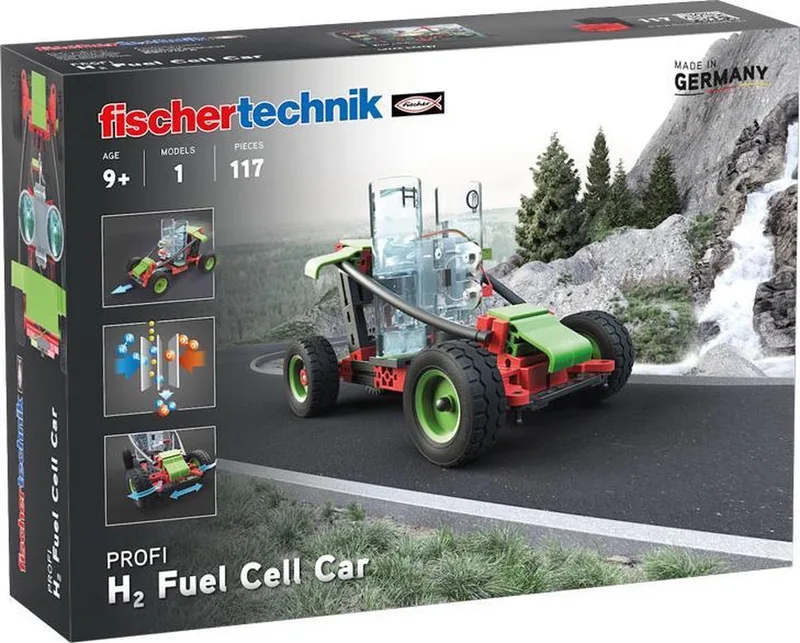 fischertechnik 559880 H2 Fuel Cell Car Auto by fischertechnik in Kleurloos – product photo