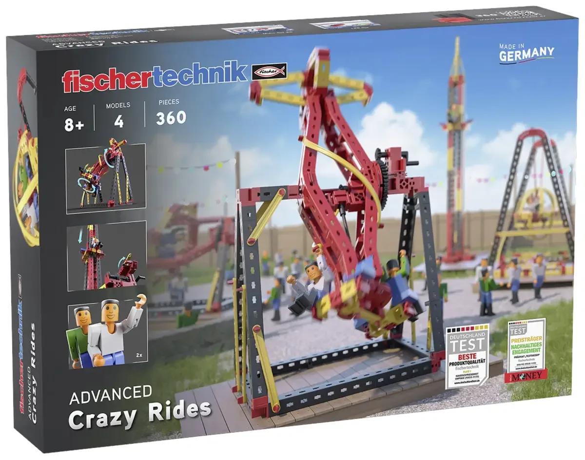 fischertechnik 569019 Crazy Rides Bouwpakket Bouwpakket Vanaf 8 jaar by fischertechnik – product photo
