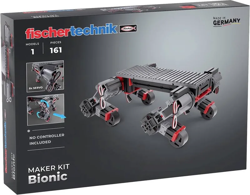 fischertechnik 571902 Maker Kit Bionic Bouwpakket Vanaf 14 jaar by fischertechnik in Kleurloos – product photo