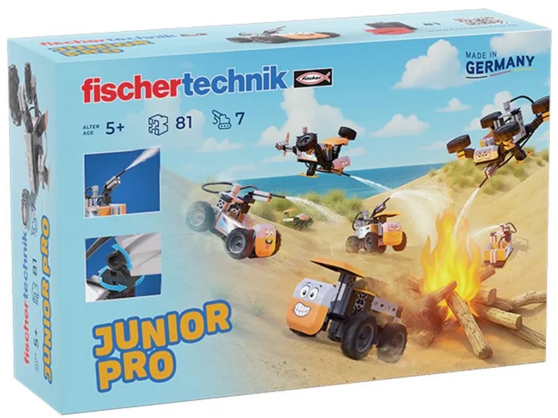fischertechnik 576100 Junior Pro Bouwpakket Vanaf 5 jaar de fischertechnik en Kleurloos – photo du produit
