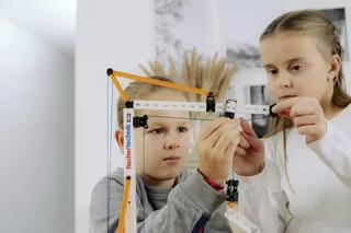 Kraan, constructiespeelgoed van fischertechnik – productfoto 2 van 3