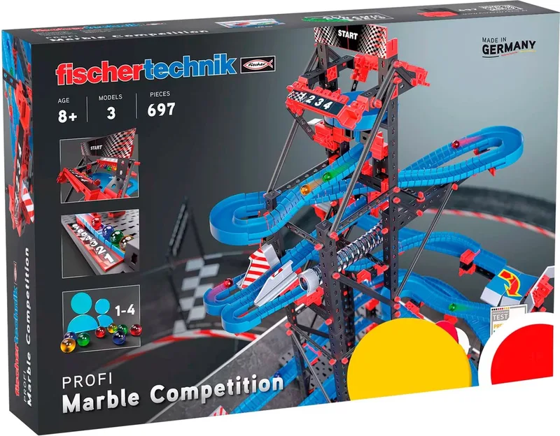 Marble Competition Knikkerbaan - Vanaf 8 jaar - 564070 fra fischertechnik i Kleurloos – produktbillede
