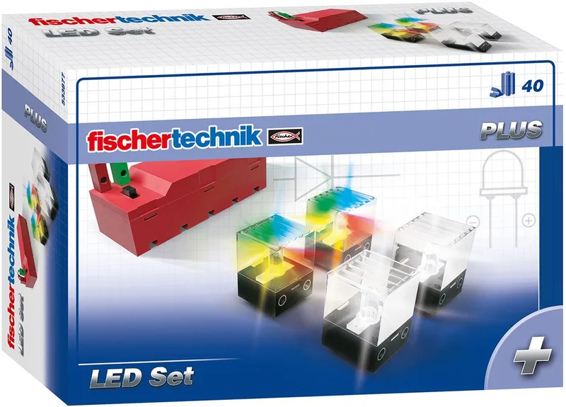 Plus - LED Set, 40dlg. by fischertechnik in Multicolor – product photo